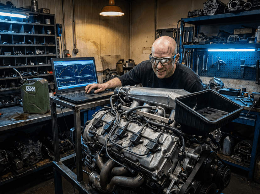 Calibration moteur atmosphérique SP98