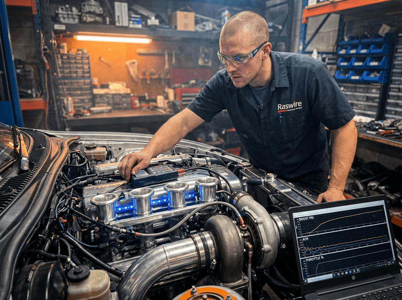 Calibration moteur suralimenté ITB