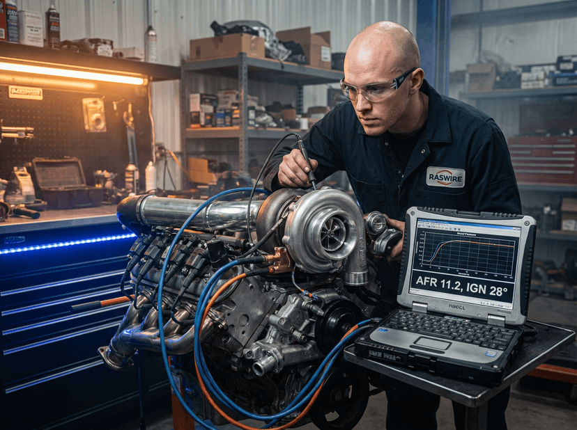 Calibration moteur suralimenté SP98