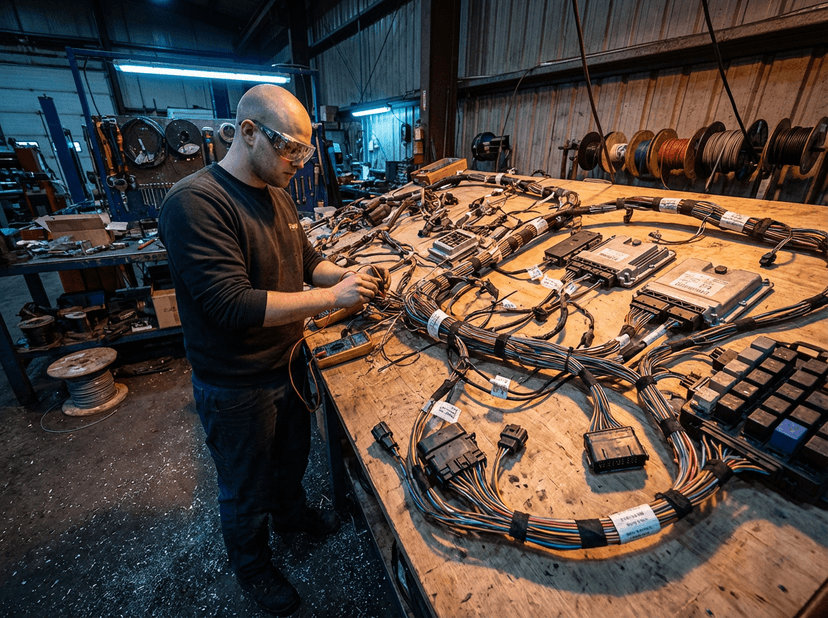 Faisceau moteur et habitacle sur mesure