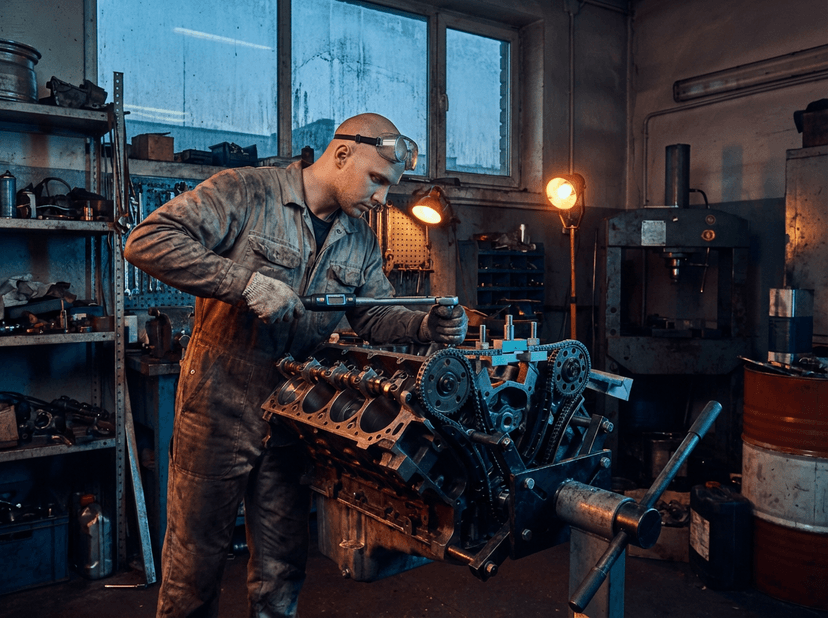 Assemblage moteur complet